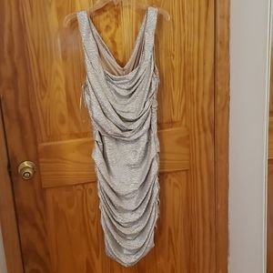 Silver party Dress